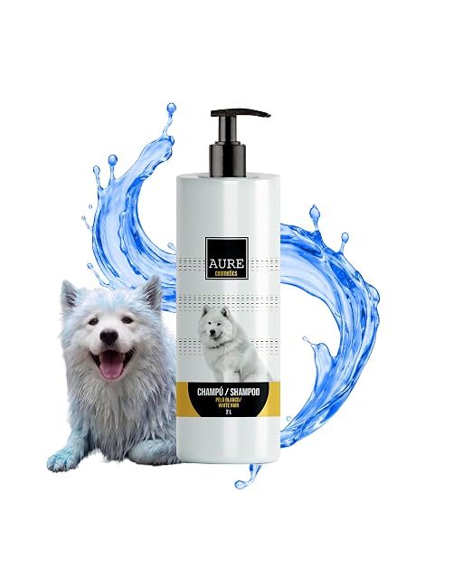 AURE Champú para Mascotas Pelo Blanco 2 L