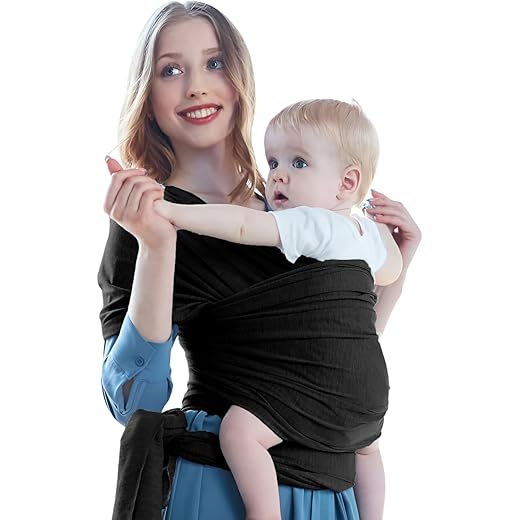 Bembika Baby Carrier Wrap Lightweight - Black