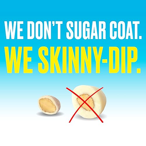 Miniatura 36 de SkinnyDipped Super Dark Chocolate + Sea Salt - Almendras de chocolate superoscuro y sal marina, aperitivo saludable, vegano, proteínas vegetales