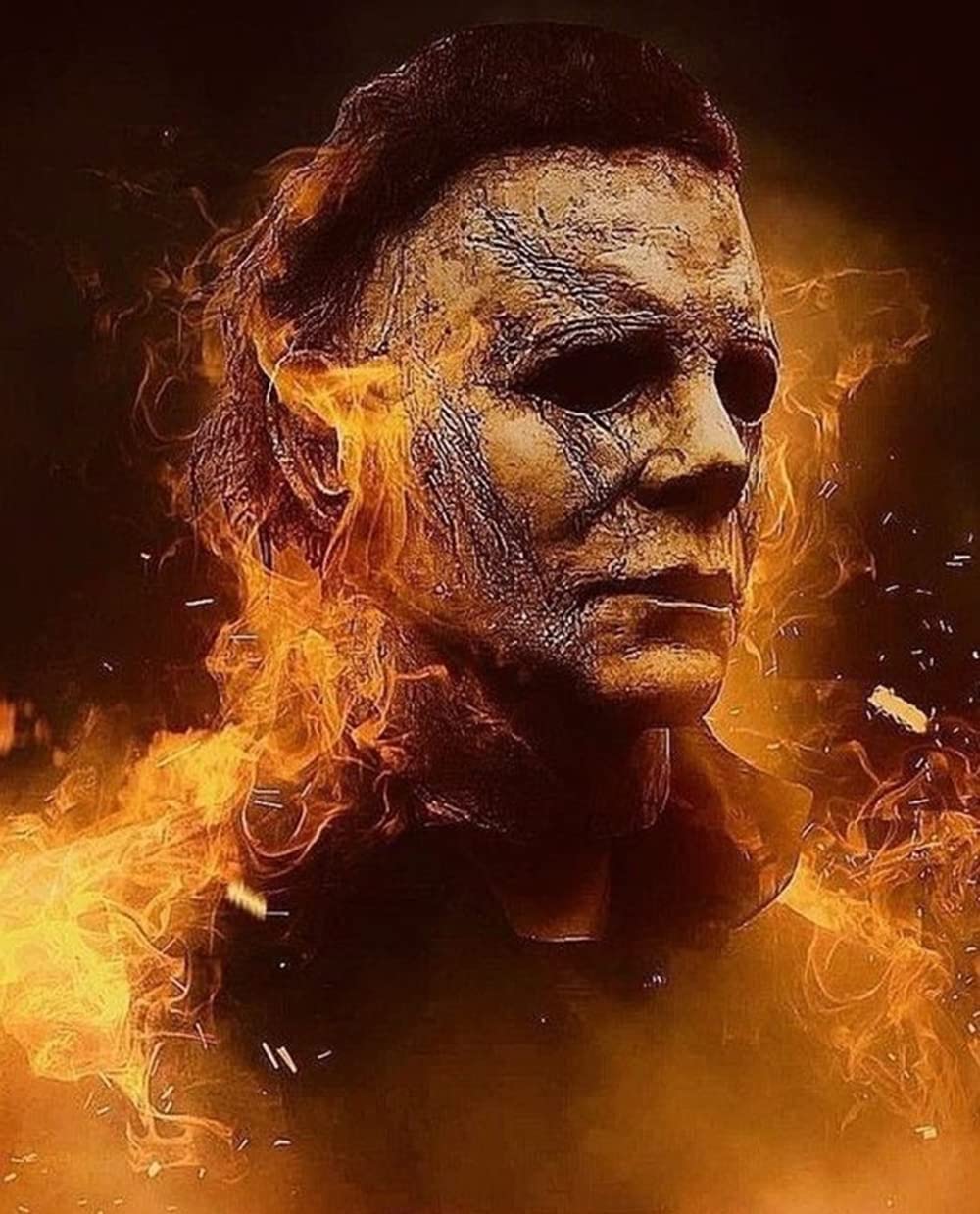 5D Diamant Malerei Set - Demon Slayer Motiv 30,5x40,6cm