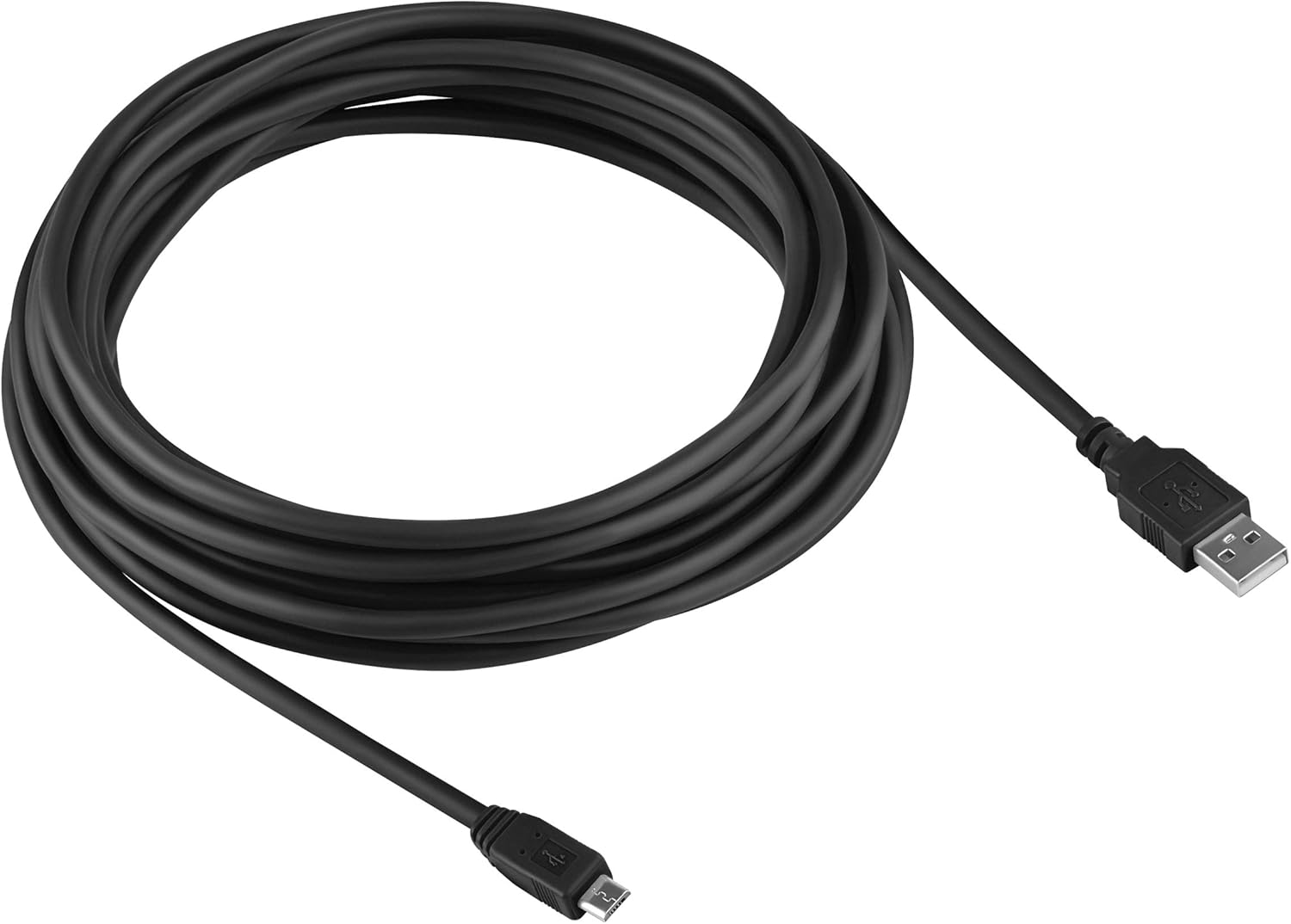 20-Foot Micro USB - USB-A to Micro-B - Cable Compatible with Kindle, Most Android Phones, Security Cameras and Cameras for Tethering