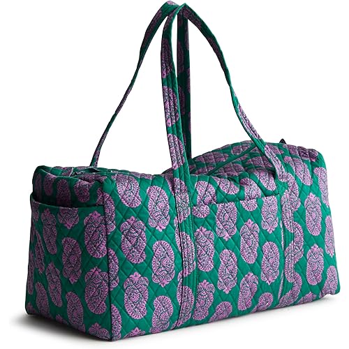 Vera Bradley Women's Premium Cotton Large Original Duffel Travel Bag