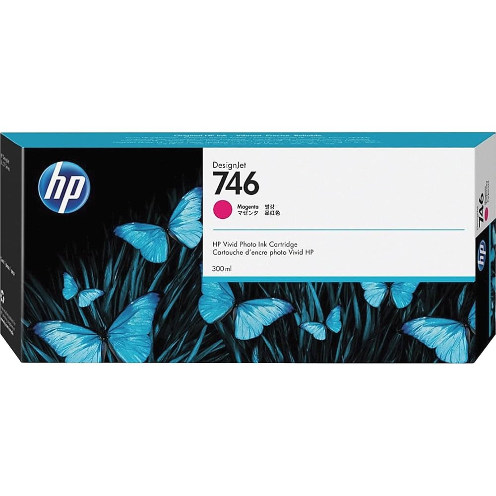 HP DesignJet 746 インクカートリッジ 7個セット Amazon.com: HP 746 Cyan 300-ml Genuine Ink Cartridge (P2V80A