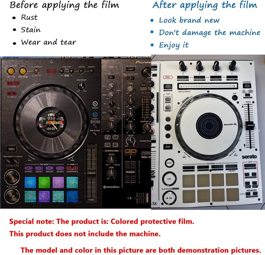 Amazon.com: Protective Cover Skin for Pioneer DDJ-1000SRT Film