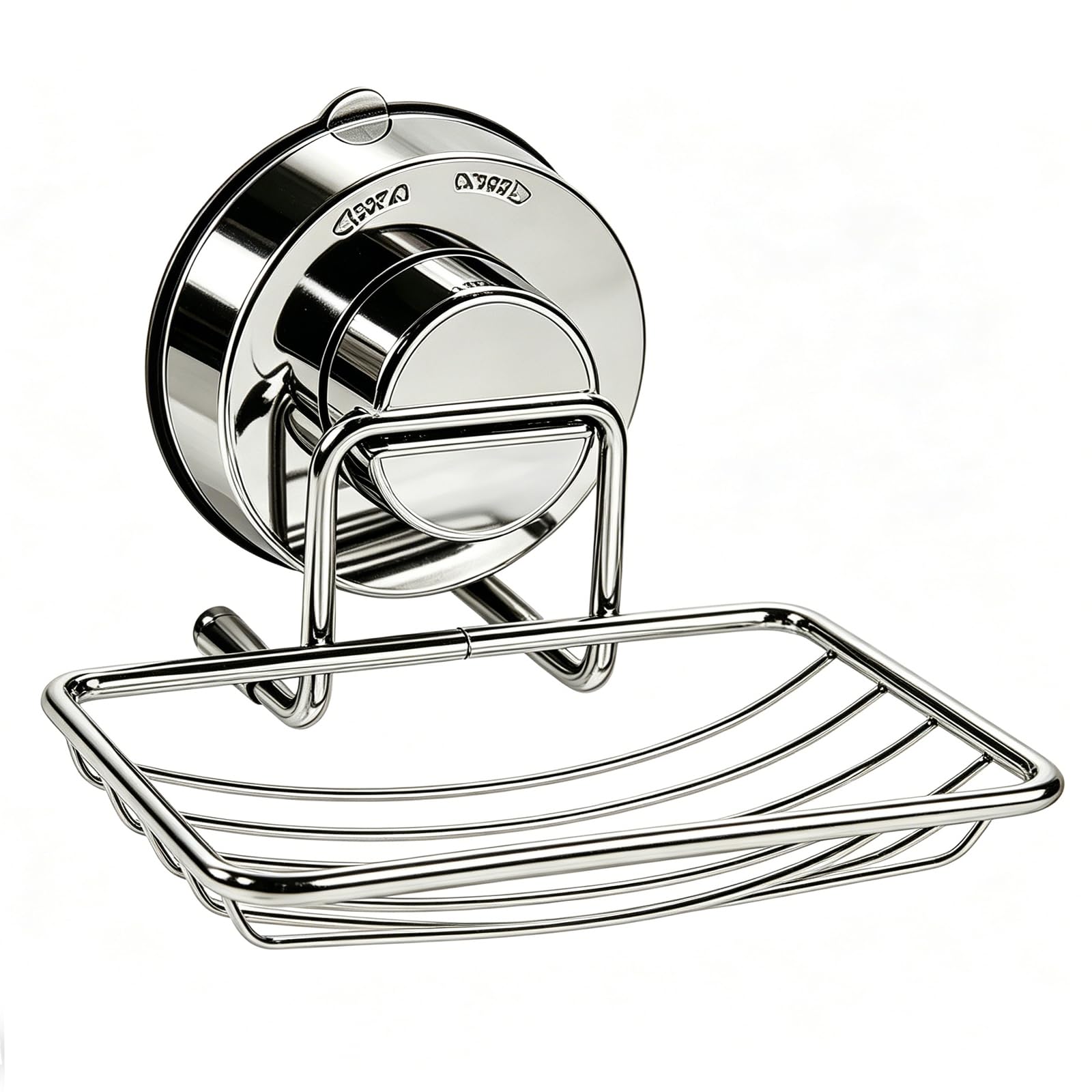 Suction Soap Dish Stainless Steel, Wall Mounted, Drill-Free, Removable