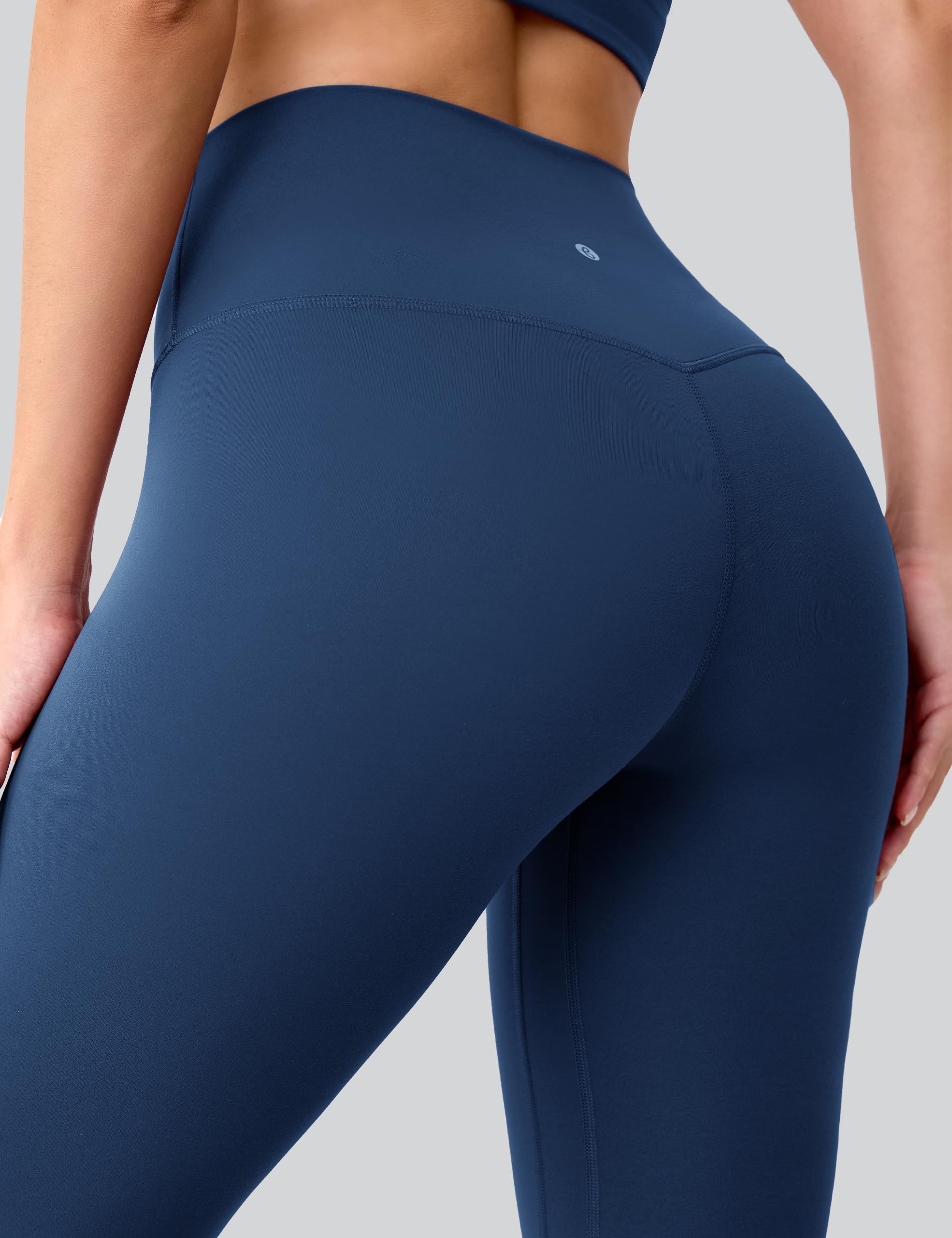 BAYDI Clouduxi Mallas deportivas de cintura alta para mujer, opacas, pantalones de yoga, pantalones largos, pantalones de yoga
