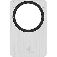MJX SB Ultra Durable Slim Stand for iPhone - 0.1 Paper-Thin Kickstand, MagSafe Compatible, 3D Stepless Angle Adjustment, 2oz Lightweight & Foldable Pocket-Size, Wear Resistant Black Ring