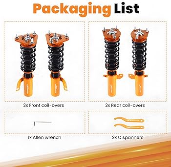 Amazon.com: maXpeedingrods Coilover for Toyota Celica 1989