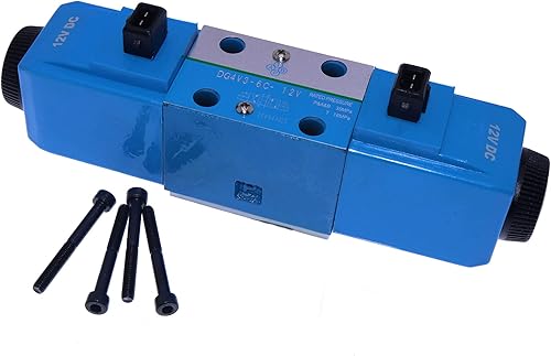 Miniatura 2 de Holdwell Solenoide 02332169 compatible con la válvula direccional de solenoide hidráulico Eaton Vickers 12V