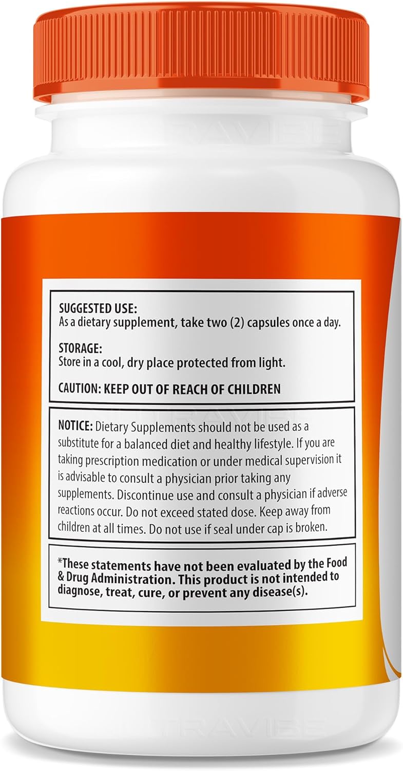 Nerve Force – Premium Neuropathy Blend for Brain, Nerves & Concentration | NerveForce Capsulas for Memory, Focus & Clarity | Easy-to-Take for Daily Support, 30 Day Supply (60 Capsules) - Image 2