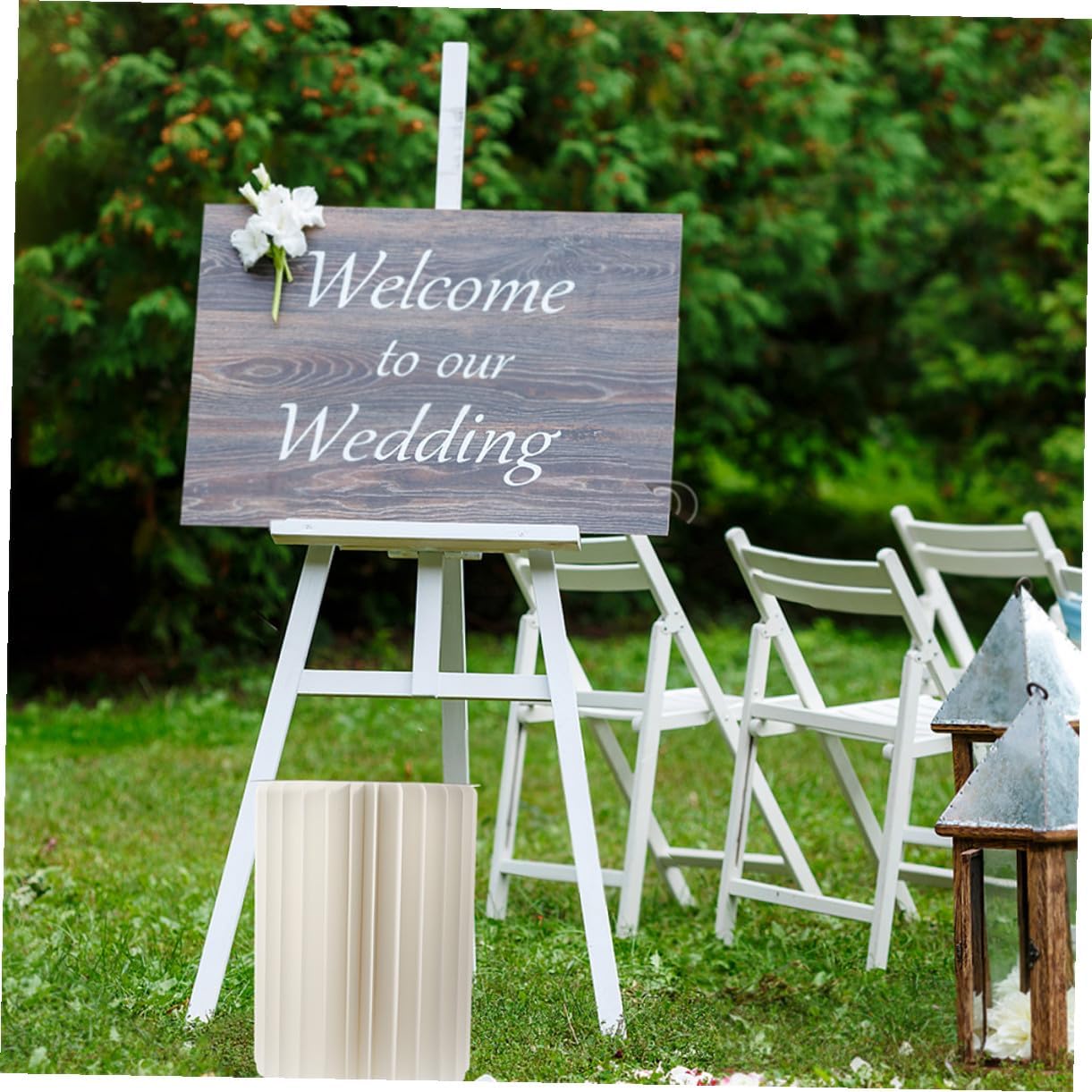 2pcs White Cylinder Pedestal Stands, Foldable Paper Column Display with 30cm Diameter X 20cm 40cm Height, Party and Wedding Centerpiece Decor for Tables and Backdrop