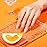 senvenski Orange Gel Nail Polish Kit - UV/LED Soak Off Nail Art Set with Light Bright Neon Pumpkin Coral Orange Colors | Manicure Gift Kit for Women Salon Home Use (CS2-026)