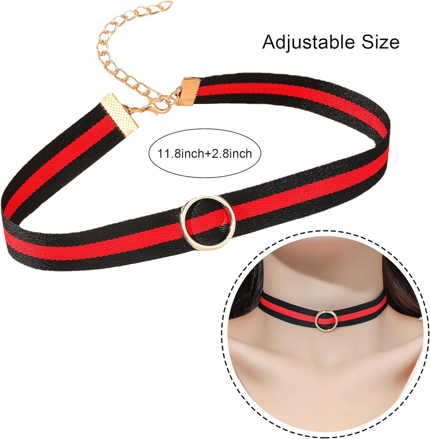 5 PCS Kids Dalmatian Costume Accessories Set for Boys & Girls – Puppy Dog Ears Headband and Tail, Decorative Collar, Bone Dog Tag, and Sunglasses for Halloween and Dress-Up Parties - Image 6