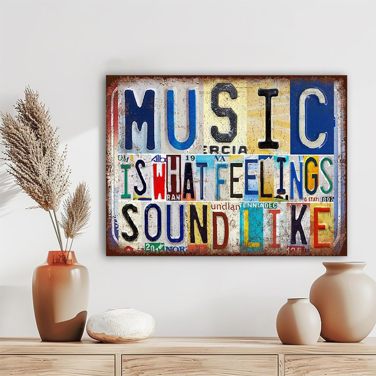 Music Paint by Numbers Kit for Adults Framed Canvas ,with Wooden Easel image 5