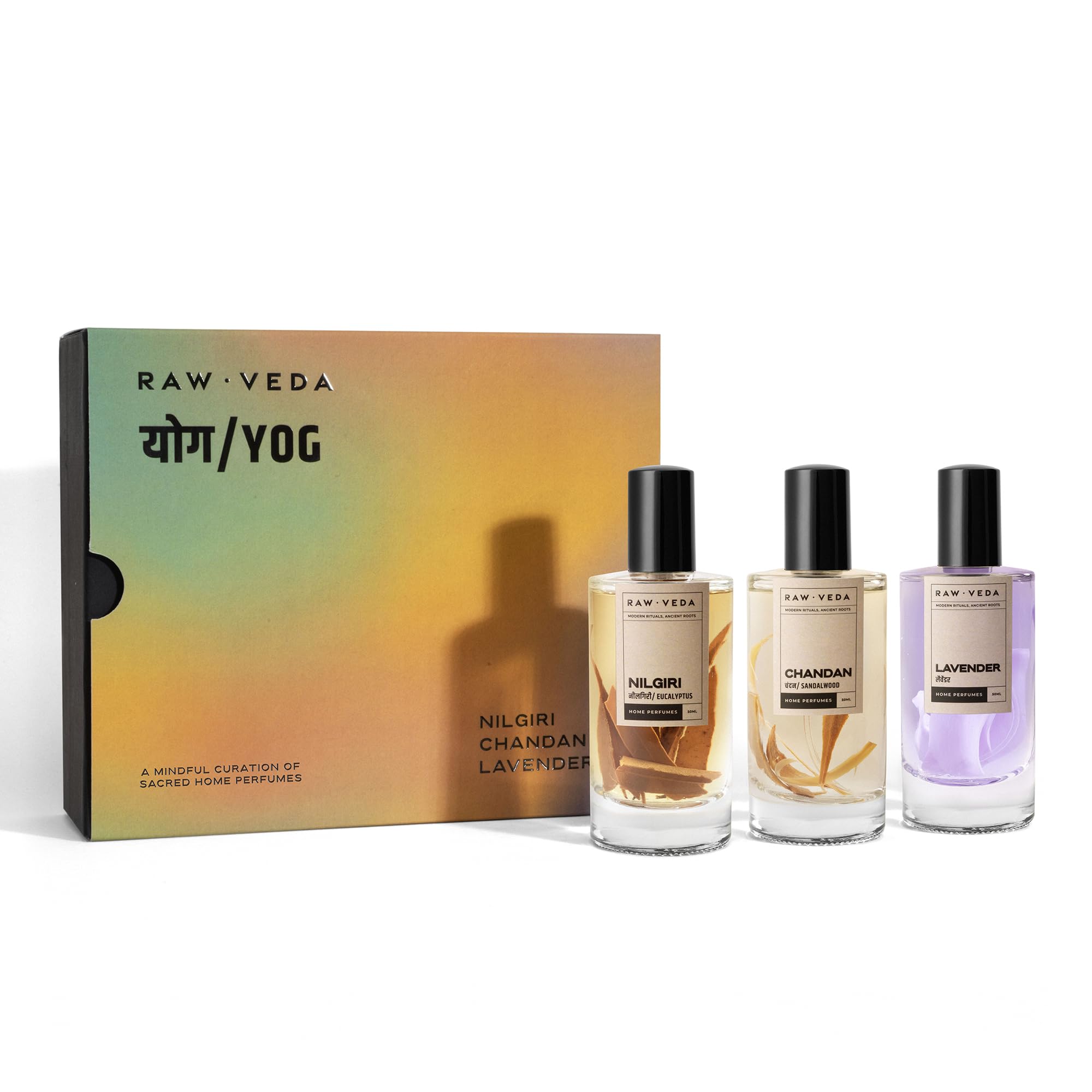 Yog - The Ritual Box | Home Perfume Gift Set | 3X50ml-image-11