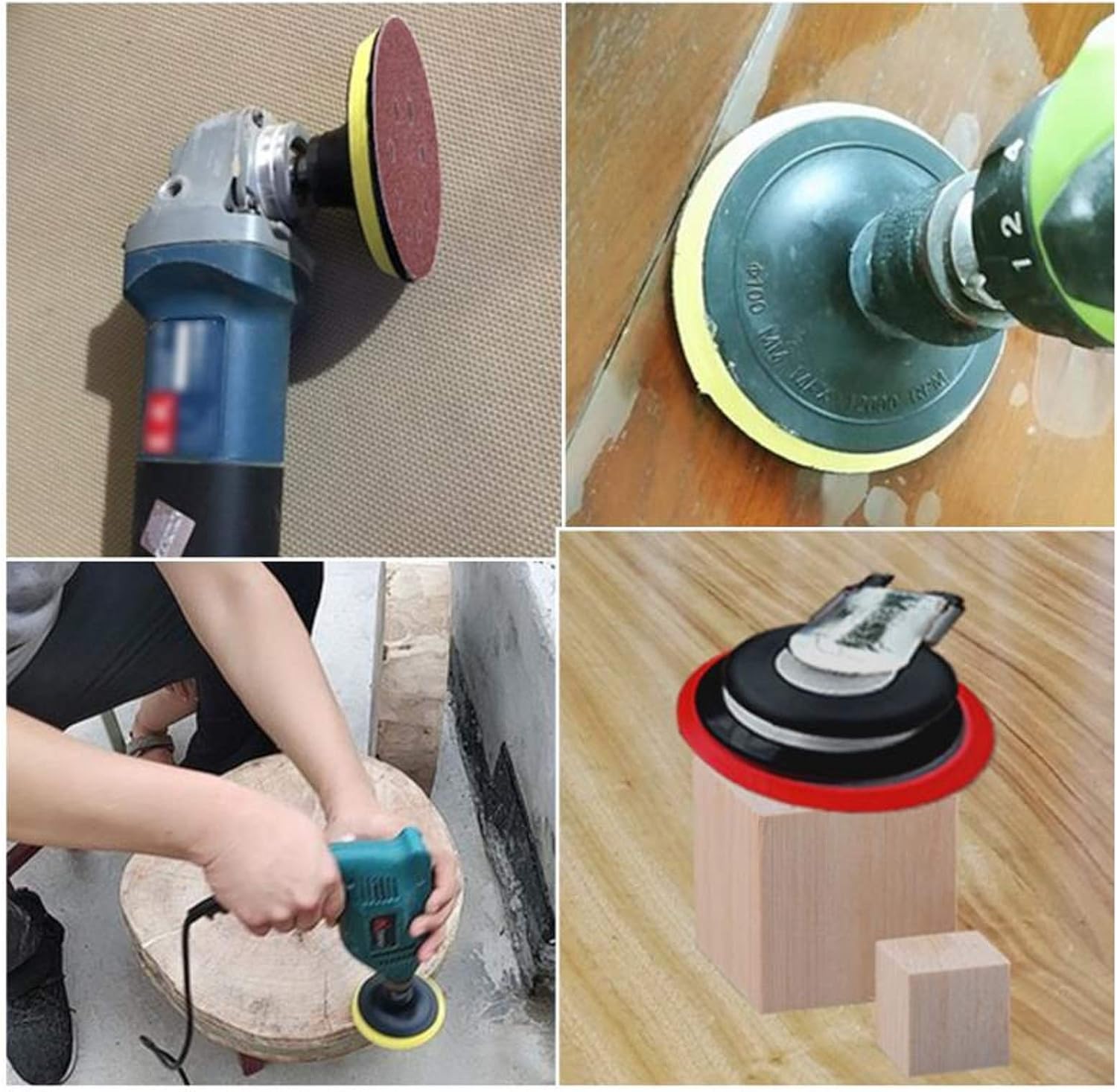 Sanding Discs Hook and Loop Sandpaper 5 Inch 8 Holes Sander Sheets for Random Orbital Sander 60/80/100/120/150/180/240/320 Grits, Pack of 80 - - 