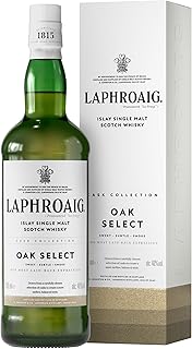 Laphroaig, Laphroaig Select Single Malt Scotch Whisky, torbato, profondo e complesso - 1 bottiglia da 700ml - l'imballaggio può variare