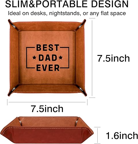 Miniatura 5 de NANOOER Regalos para el día del padre de hija e hijo, regalos para papá que no quiere nada, regalos únicos de cumpleaños, Navidad, Día del Padre