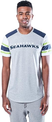 Miniatura 27 de Ultra Game NFL - Camiseta raglán de manga corta para hombre