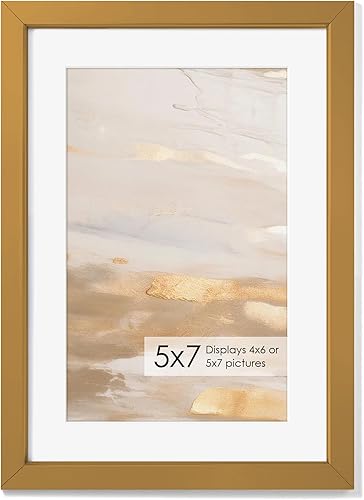 Miniatura 449 de Fun Memories Portarretratos de metal de 16 x 20 pulgadas con paspartú de 11 x 14 pulgadas, acabado de aluminio cepillado, parte delantera de vidrio