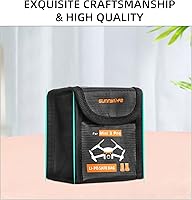 Vista 5 de Bolsa de batería Mini 3 4 Pro Lipo para DJI Mini 4 Pro/Mini 3 Pro/Mini 3 RC Cámara Drone Accesorios a prueba de fuego a prueba de explosiones