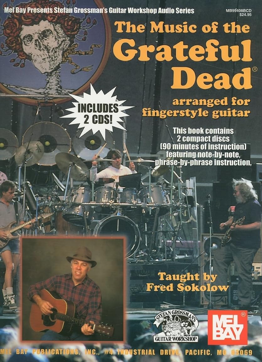 Grateful Dead fingerstyle guitar maîtrisez les solos acoustiques sans accompagnement