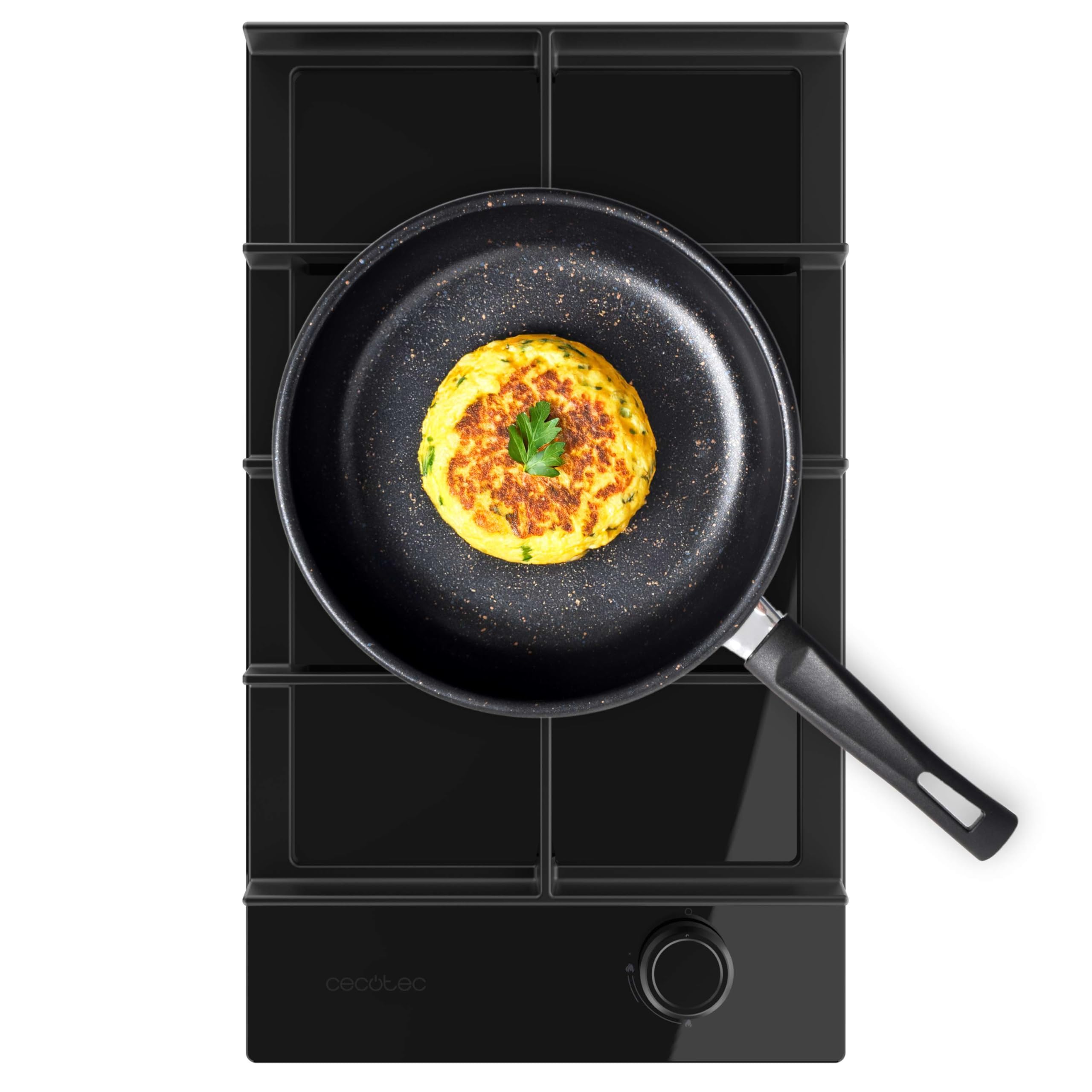Cecotec Bolero Squad G 3400S Stainless Steel 3 Burner Gas Hob 6.2kW, Cast Iron Grills, WOK Triple Crown Burner, Electronic Ignition, Valve Safety, Gas Accessory — view 16
