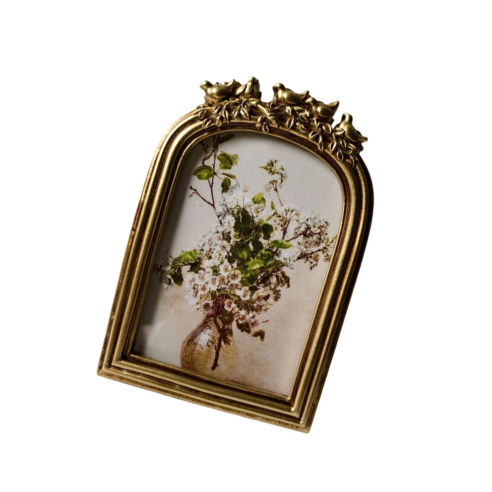 Kaeltsyn Ornate Photo Frame for Tabletop Wall Display, Decorative Home Gallery Art Ornate Decorative Art