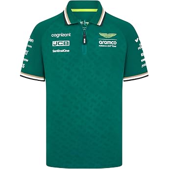 Aston Martin F1 Men's 2024 Team Polo - Green - Size L