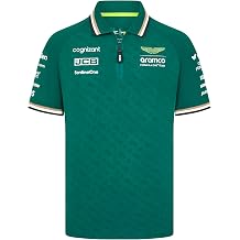 Aston Martin F1 Mens 2024 Team Polo - Green - Size M