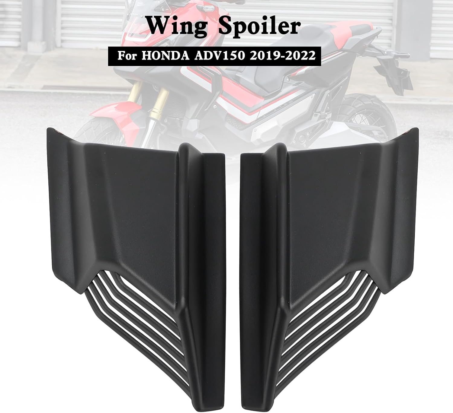 Side Wing Spoiler Motorcycle Front Spoiler Wind Winglets for HONDA ADV150 2019-2022