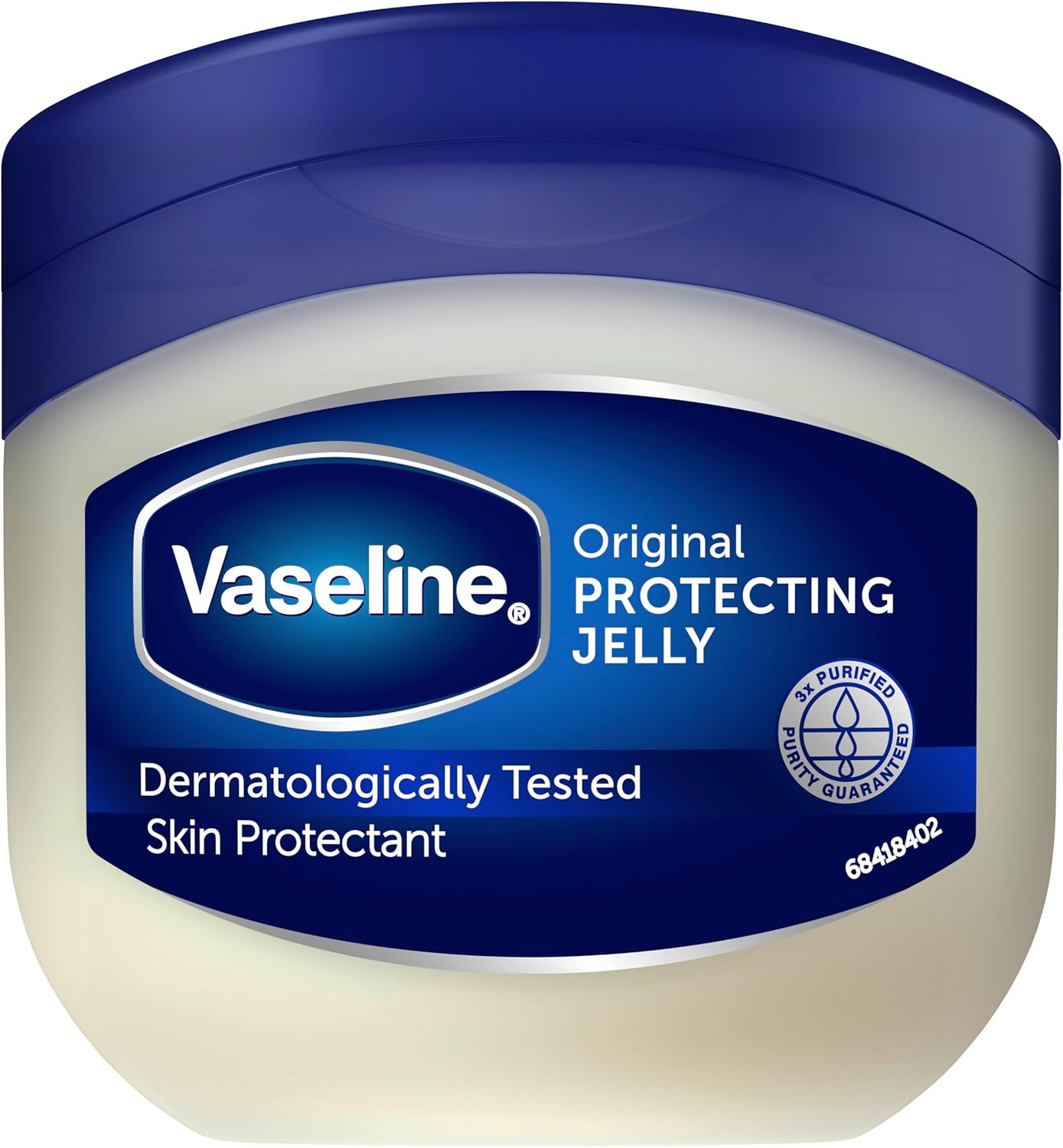 Vaseline Unscented Petroleum Jelly 50ml – Whole Body Moisturizer for Dry Skin, 1.69oz