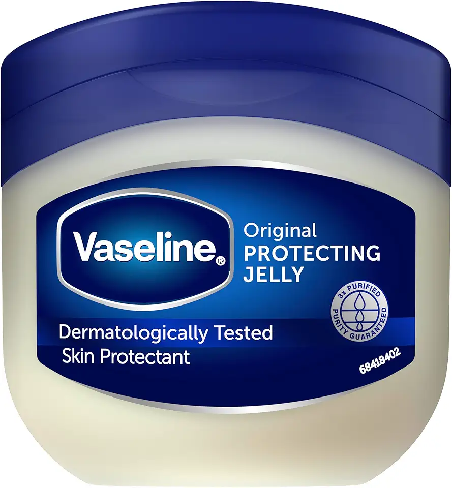 Vaseline Vaselina sem perfume 50 ml - Hidratante de corpo inteiro para pele seca, 50 ml