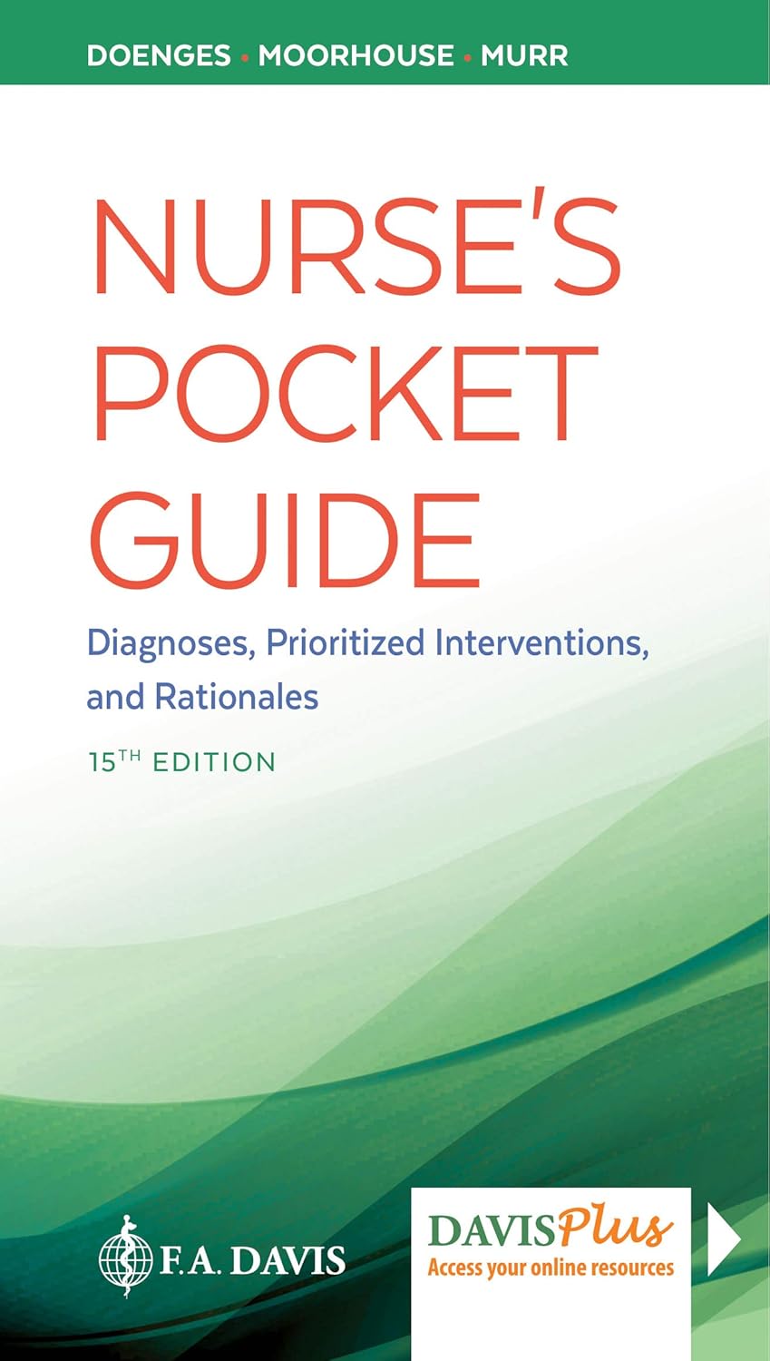 Nurse's Pocket Guide Diagnoses, Prioritized Interventions