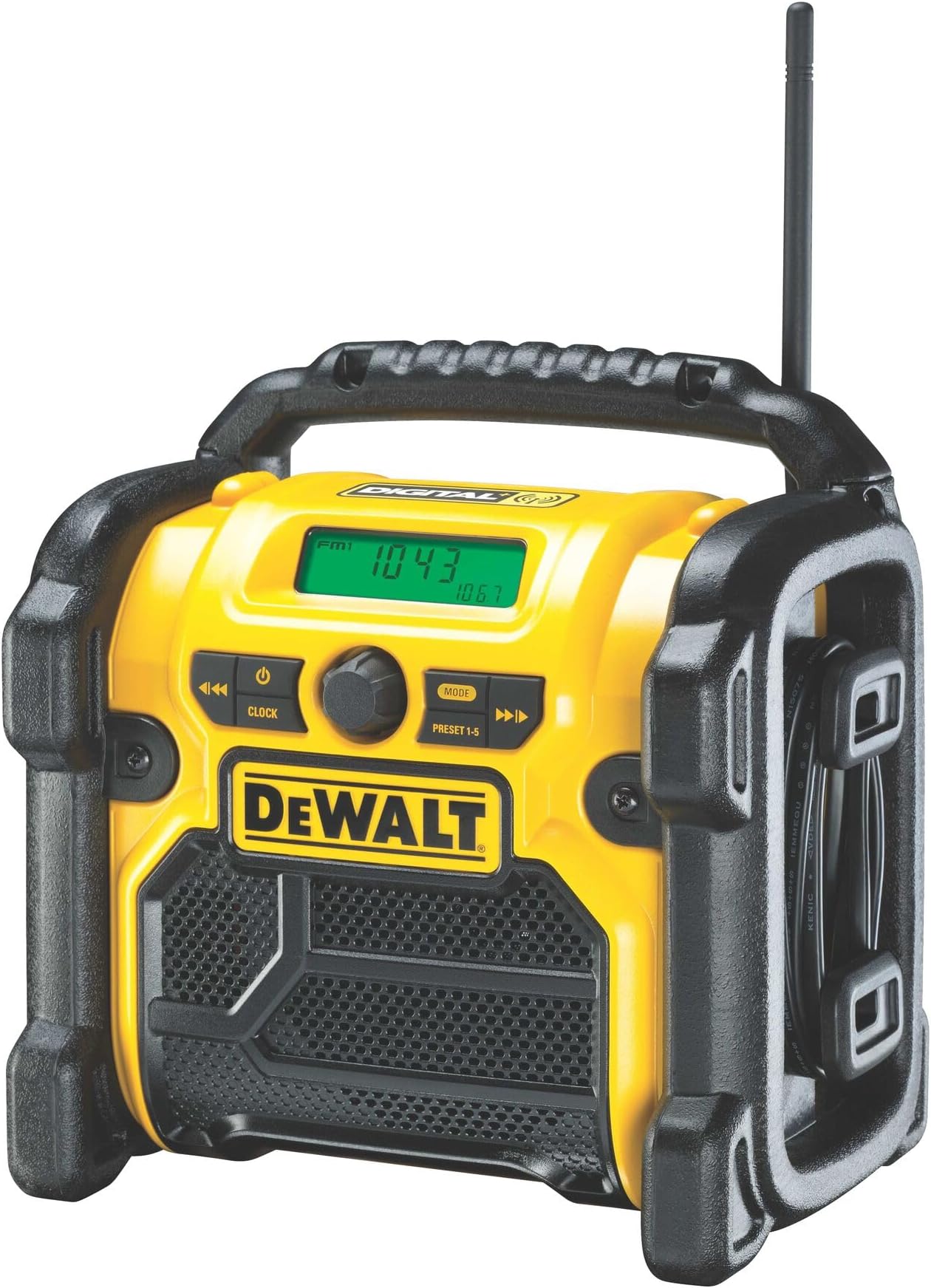 DCR020-GB XR Compact FM/DAB and Site Radio - 24 x 24.5 cm, 2.8 kg