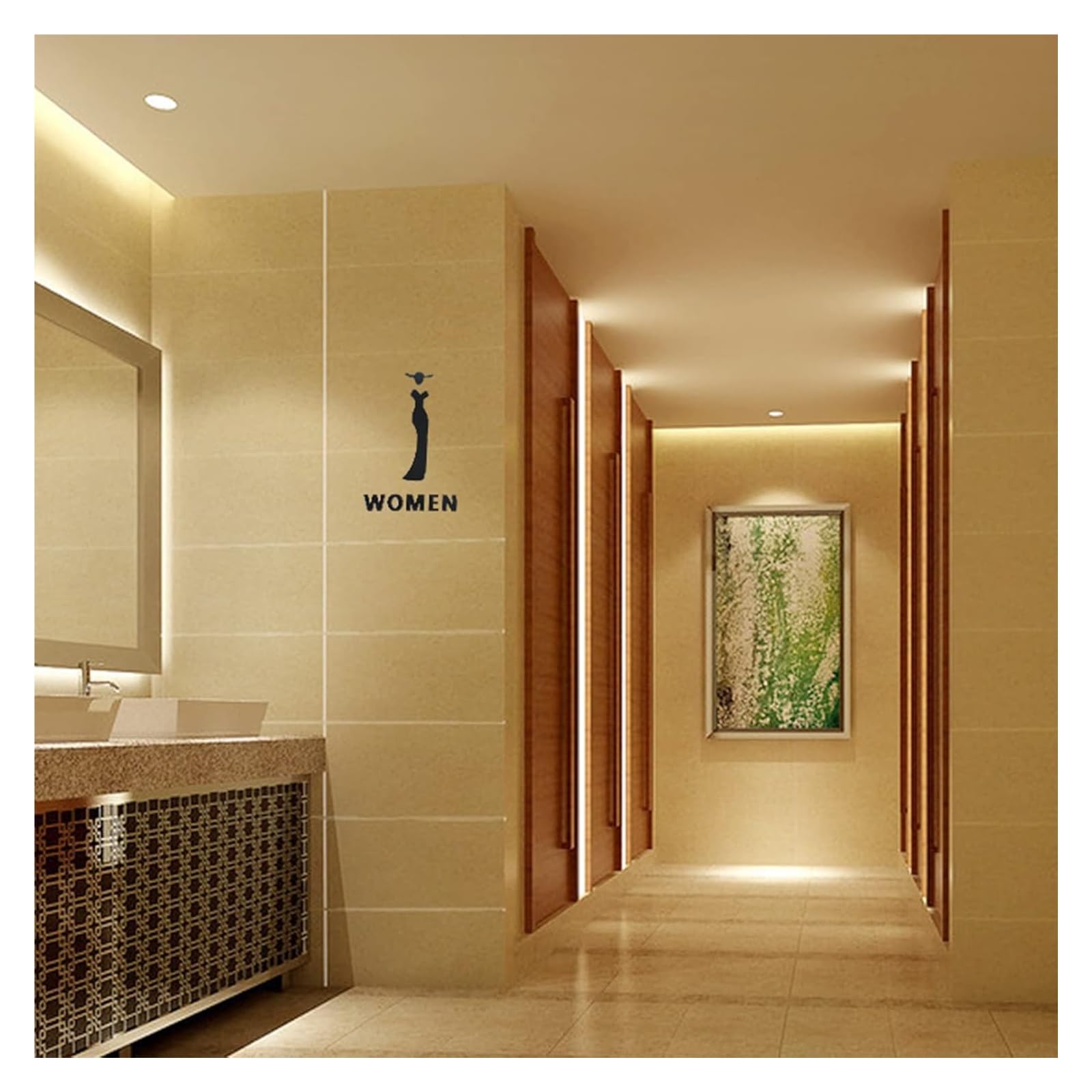 Letreros Divertidos para Puerta de baño, letreros para baño, letreros para baño para Mujeres y Hombres, letreros/Carteles Unisex para Puerta de baño, Letrero(