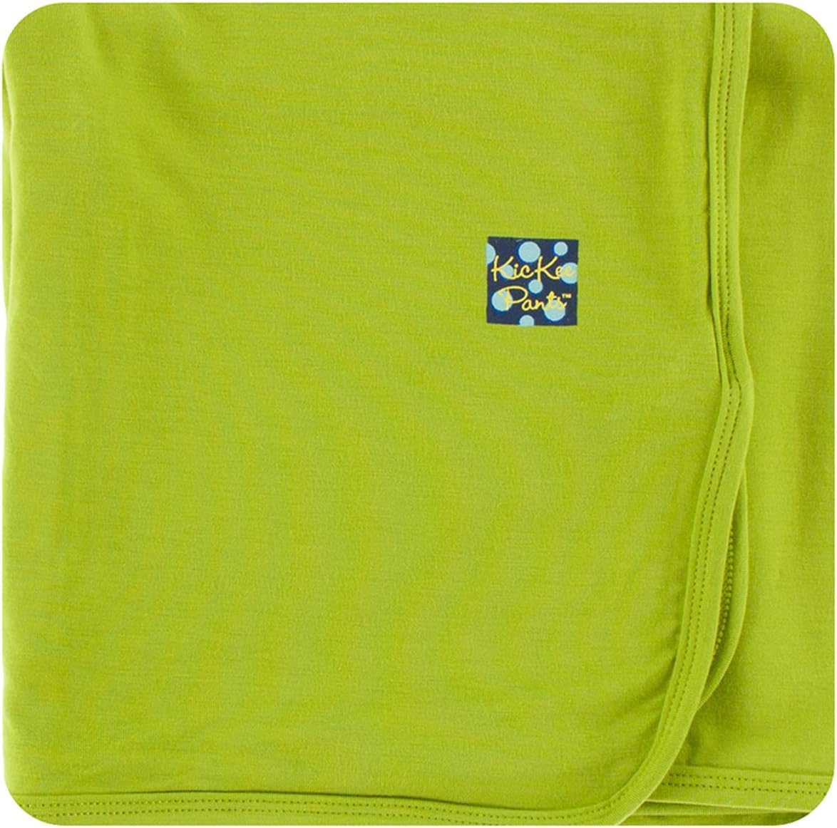 KicKee Pants Baby Girls and Boys Basic Swaddling Blanket - Meadow, One Size
