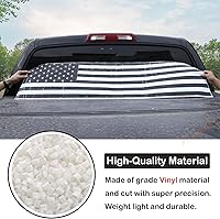 Vista 3 de Aunginsy Adhesivo para panel de vidrio para ventana trasera, compatible con Toyota Tundra 2007-2021, panel de ventana de puerta trasera