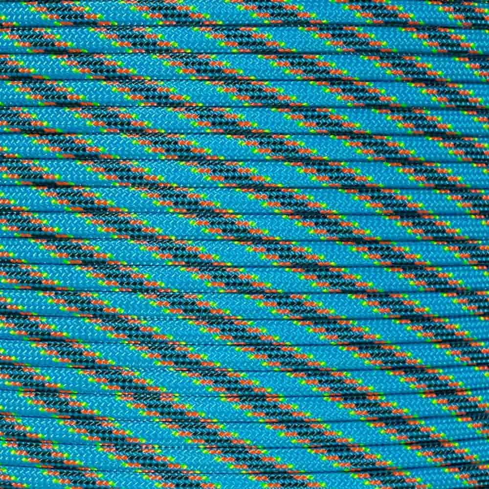 Paracord Planet 20 Foot Hanks of 550 Type III 7 Strand Paracord (Wave Runner 20 Feet)