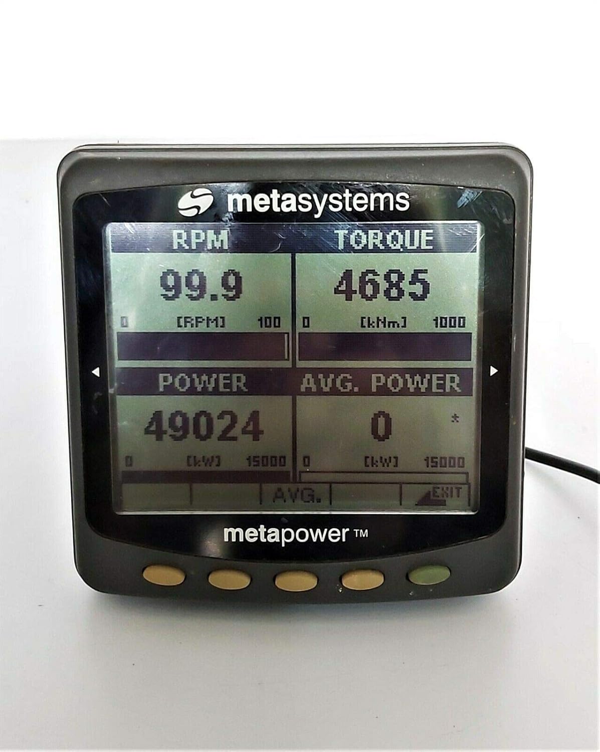 Kongsberg Metasystems Metapower Shaft RPM Torque and Power Measurement