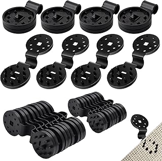 40 Piece Shade Cloth Plastic Clips Greenhouse Film Sunshade Net Clip for Sun Shade Net, Anti Bird Netting, Garden Netting, Shade Netting, Shade Fabric Accessories (40Pcs)