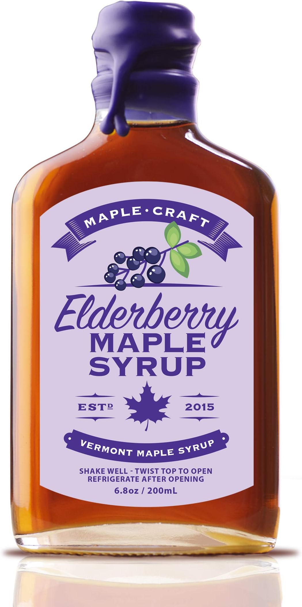 Elderberry Syrup (200ml), Pancakes, Waffles, Cocktails, Flavor Marinades