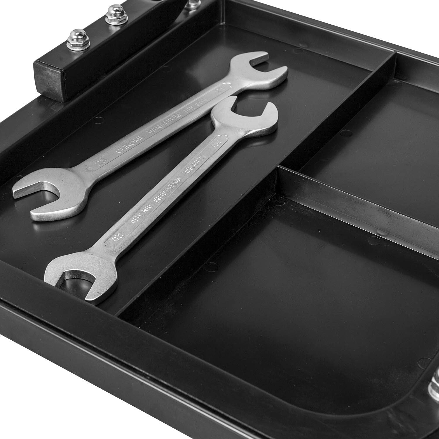 Torin ATR6300B Rolling Creeper Garage/Shop Seat: Padded Mechanic Stool with Tool Tray Storage, Black : Automotive