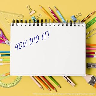 MaxStamp - Large Self-Inking You Did It Stamp (Black Ink)