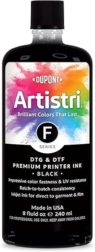 Artistri Serie F DTG y DTF Tinta - Negro - 8 oz