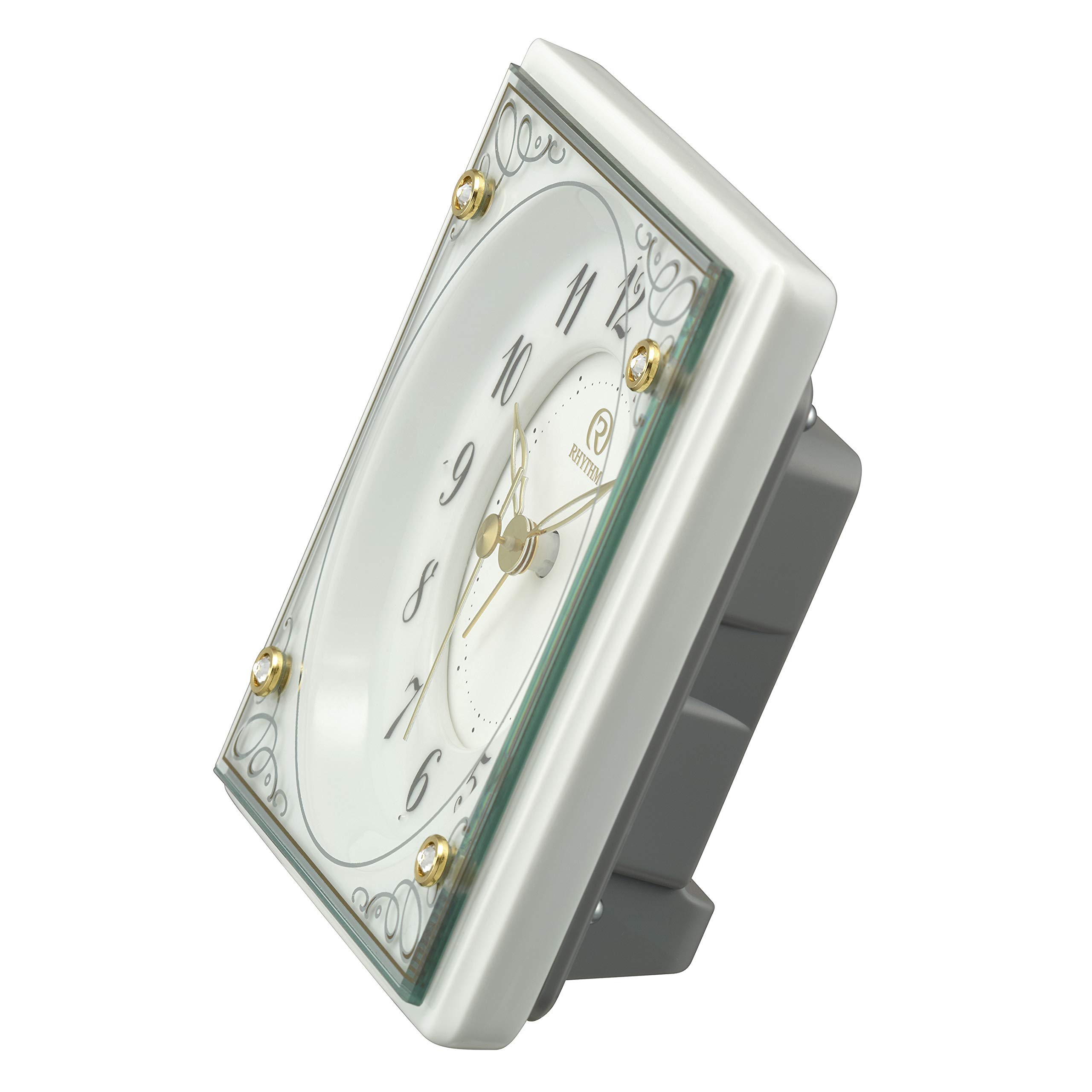 Amazon.co.jp: リズム(RHYTHM) 置き時計 ハイグレードクロック RHG-S88