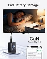 Vista 5 de INIU Cargador USB C, 30 W PD QC 3.0 de doble puerto tipo C carga rápida bloque de cargador compacto con enchufe plegable para iPhone 17 16 15 Pro