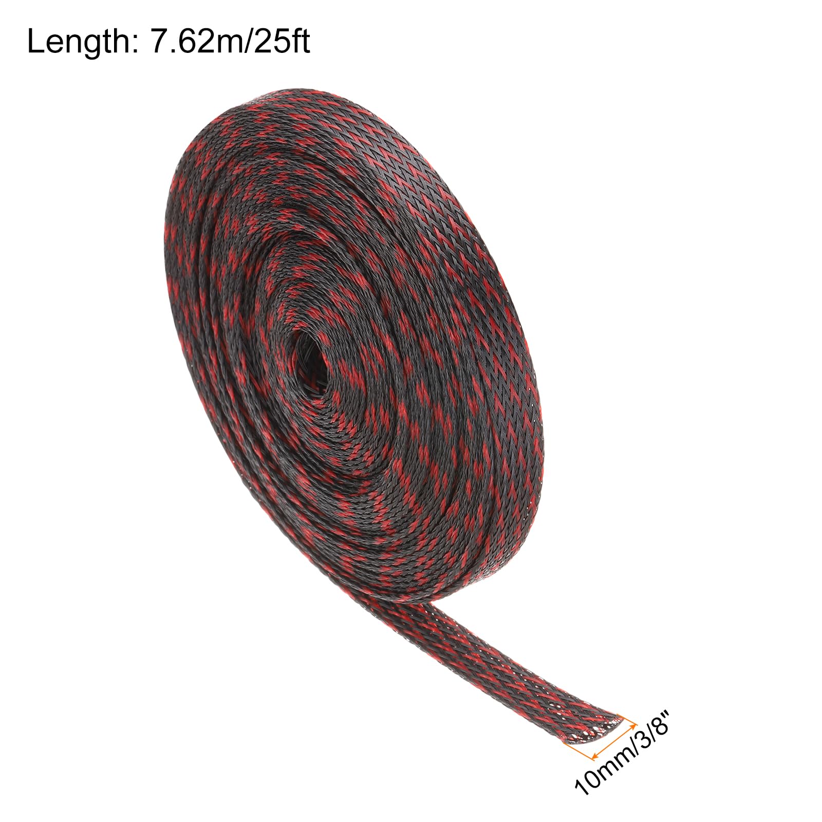 Rebower 25ft PET Expandable Wire Loom 3/8 Inch - Image 2