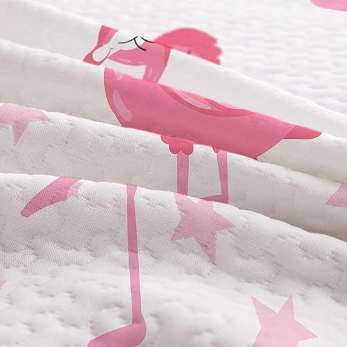 Miniatura 5 de Erosebridal Juego de ropa de cama de tortuga, tamaño individual, color blanco y azul, juego de colcha de tortuga hawaiana para niños, colchas de