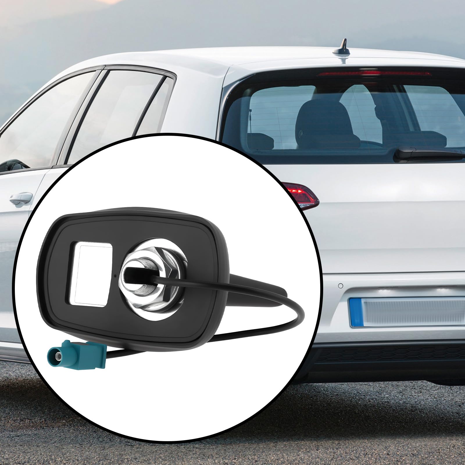 Antenna sul Tetto per Veicolo 6,3x5,2x8,2cm Compatibile con VW Golf 5 6 Compatibile con Passat